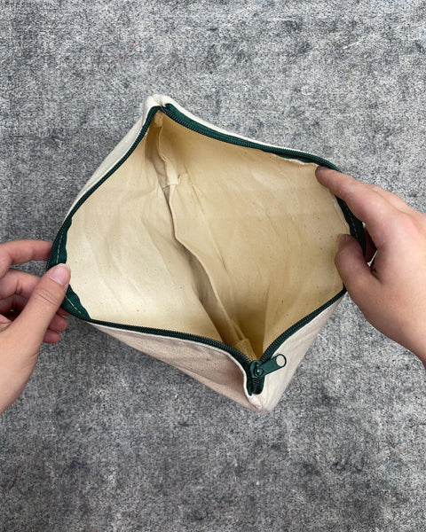Mother Mother Canvas Zipper Cosmetic Pouch