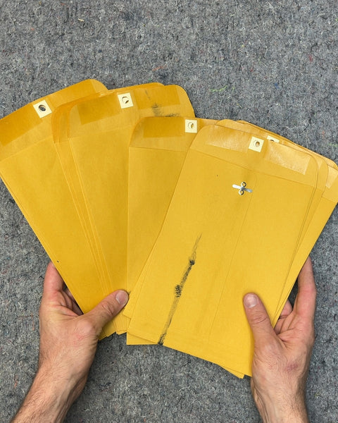 Manila Envelopes with Metal Clasps