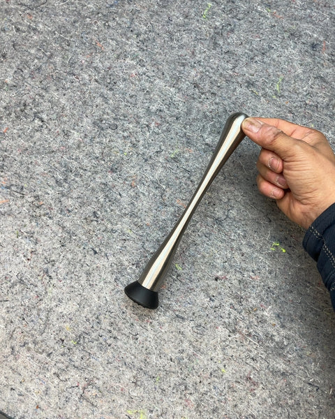 A Metal Cocktail Muddler with Rubber End