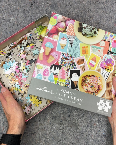 Hallmark Yummy Ice Cream 1000 Piece Puzzle