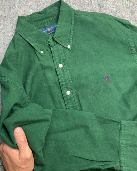 Ralph Lauren Slim Fit Button-Down Shirt, Size L