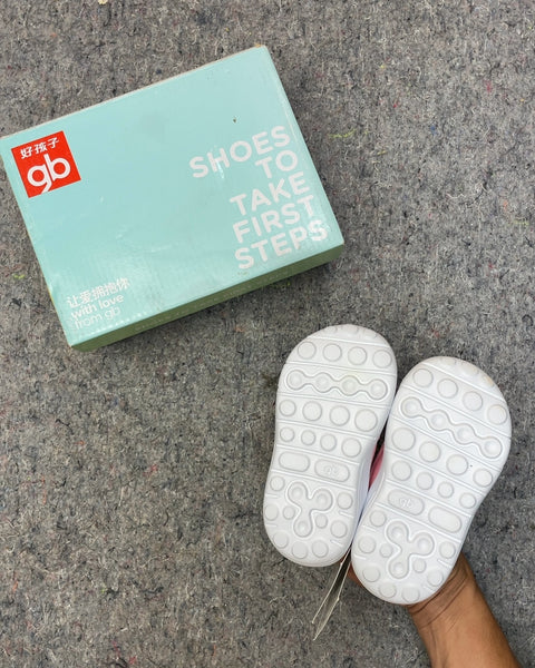 Goodbaby Pink First Steps Shoes, 23.5