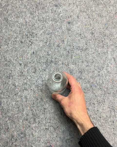 Small Clear Glass Bottle