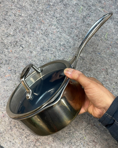 Zwilling Big Stainless Steel Saucepan with Lid