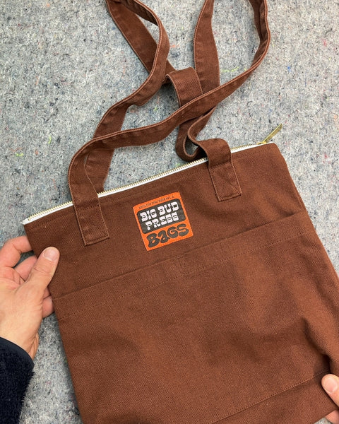 Big Bud Press Brown Tote Bag
