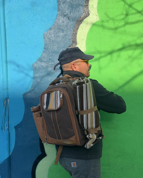 Brand New Picnic Backpack with All Utensils