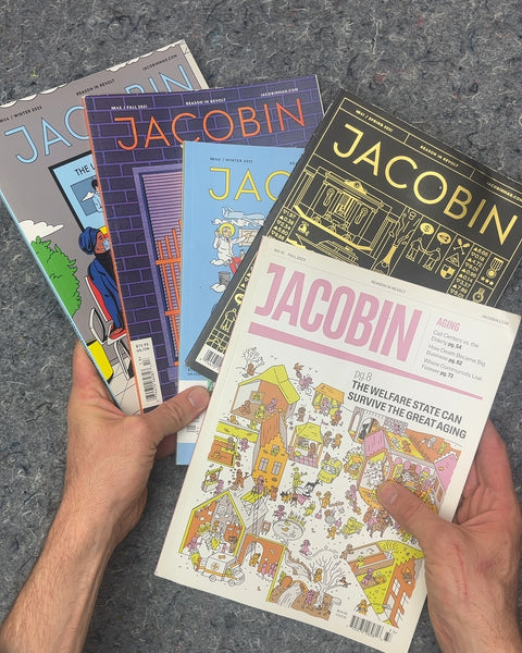 Five Jacobin Magazines