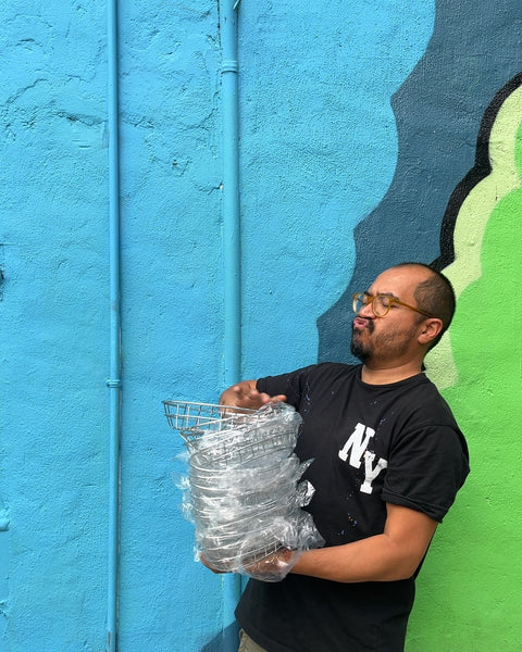 Stack of Wire Bread Baskets, 14 To Be Exact