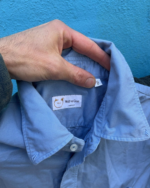 Wolf vs Goat Luxury Short-Sleeve Shirt, Size 43