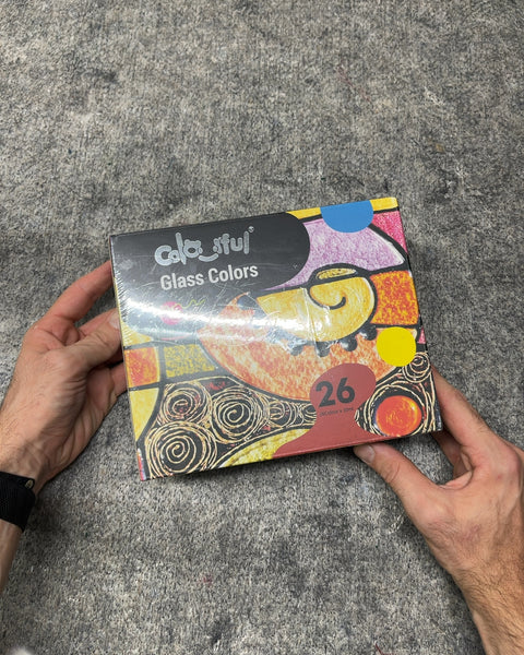 Unopened Colorful Stain Glass Paint Set