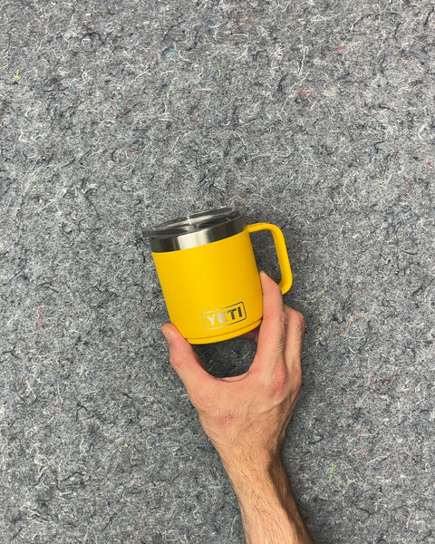 YETI Rambler 14 oz Mug with Lid And No Company Name On It For Once