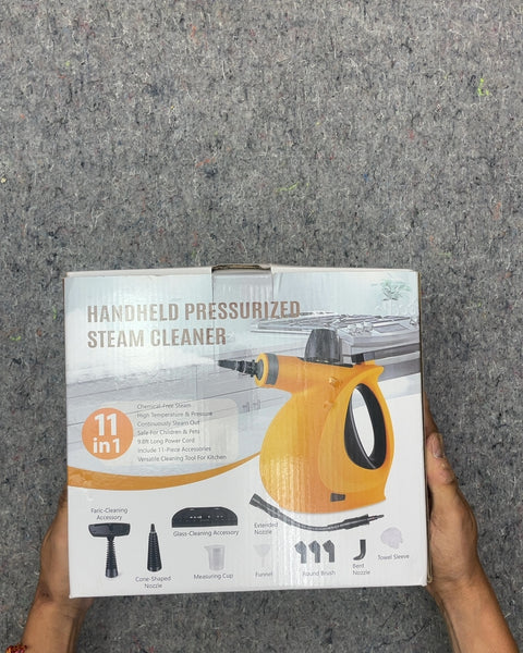 Handheld Pressurized Steam Cleaner, Powers On