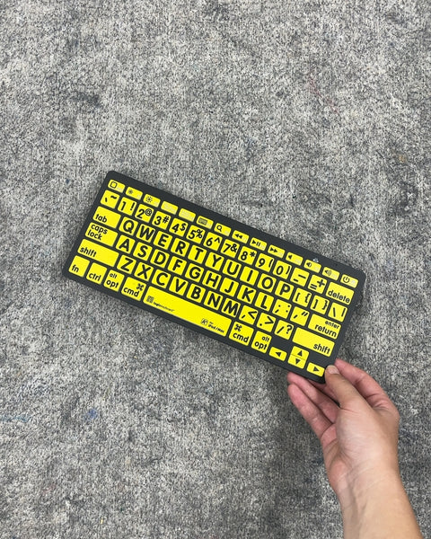 Logitech Wireless Bluetooth Keyboard with Yellow Keys (Tested)