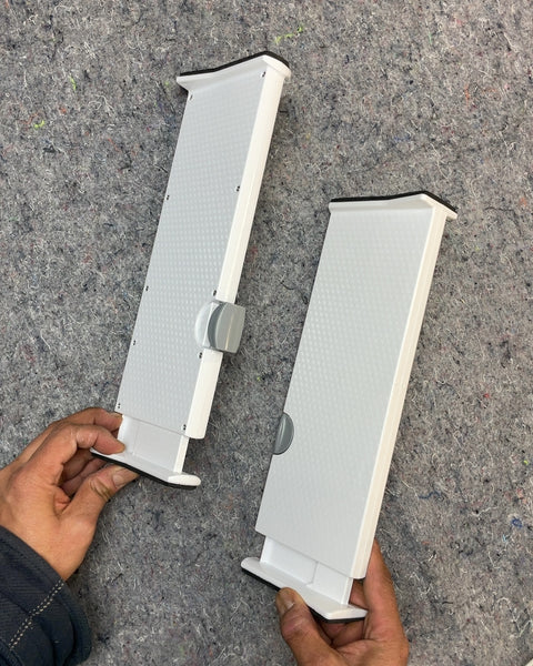 More White Drawer Dividers, Set of 2