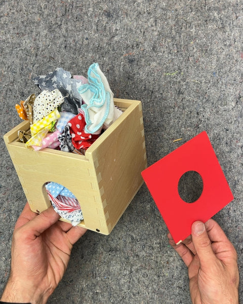 Wooden Montessori Tissue Box