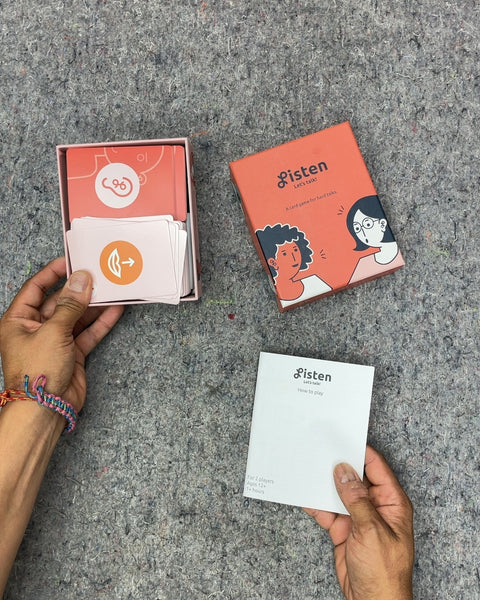 Listen Let's Talk Card Game