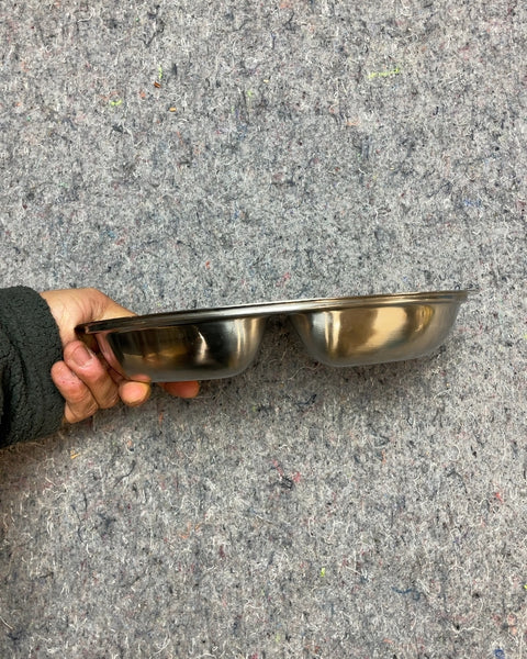 Oneida Stainless Steel Divided Plate