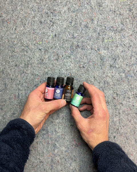 Set of Four Essential Oils