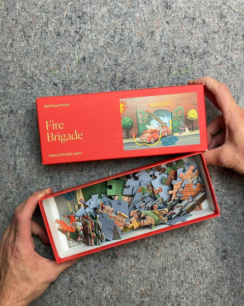 Piecework Kids Fire Brigade 100 Piece Puzzle