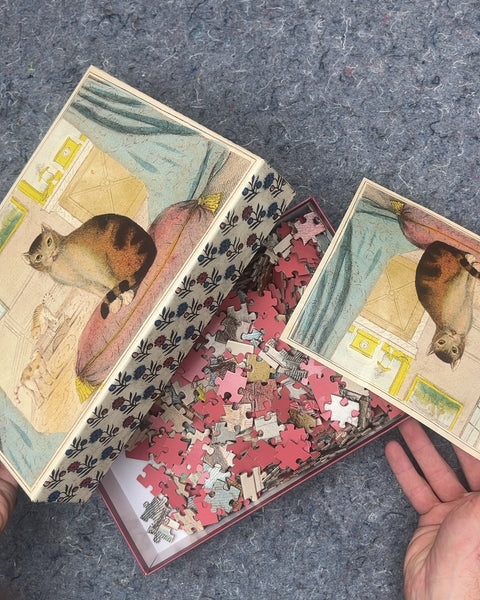 John Derian Calico Cat Jigsaw Puzzle, 750 Pieces