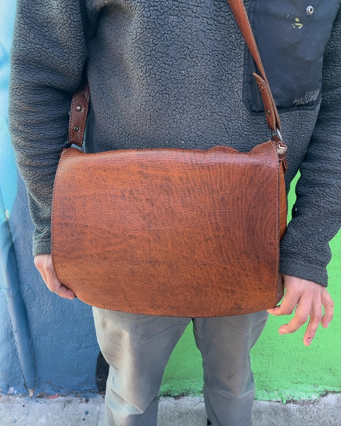 Rowdy Leather Shoulder Bag