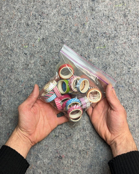 Assorted Decorative Washi Tape Rolls