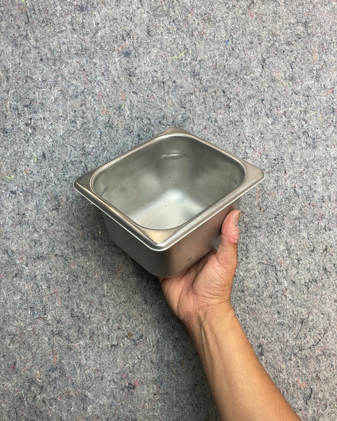 Another Stainless Steel Food Pan, W6xD4"
