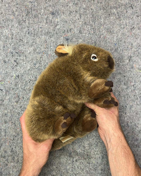 Bigass Brown Wombat Plushie