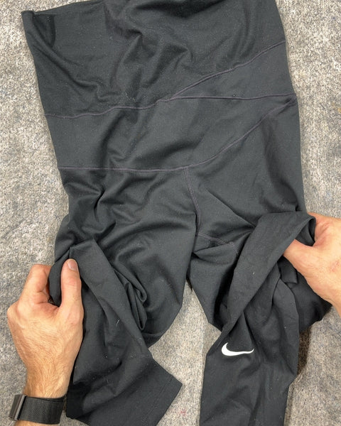 Nike Dri-Fit Black Activewear Leggings, Size M