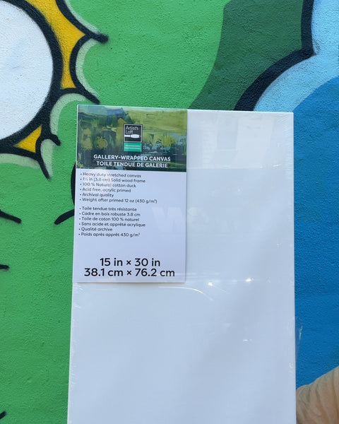 Artist's Loft Gallery-Wrapped Canvas, 15x30"