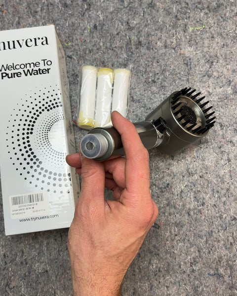 Brand New Nuvera Shower Head with Filters