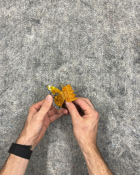 Monarch Butterfly Hair Clip