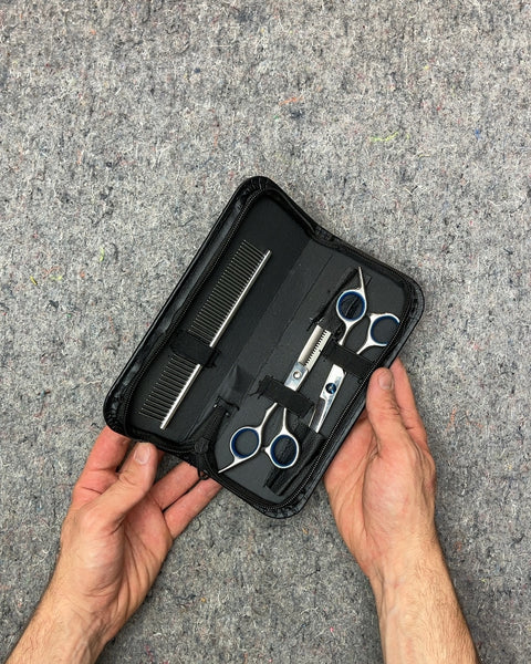 Pet Grooming Scissors and Comb Kit