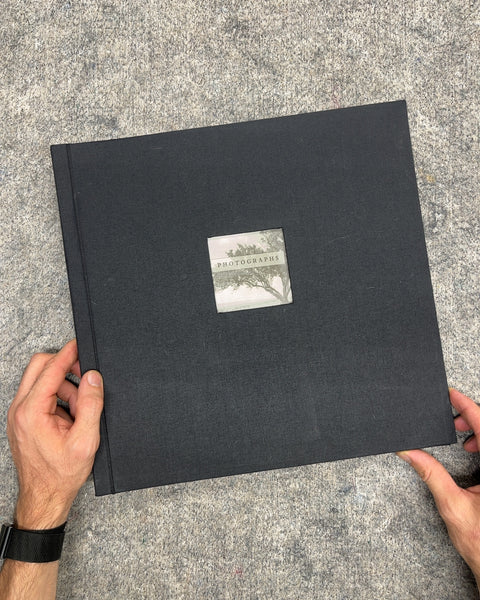 Black Photo Album Scrapbook, 13x13"