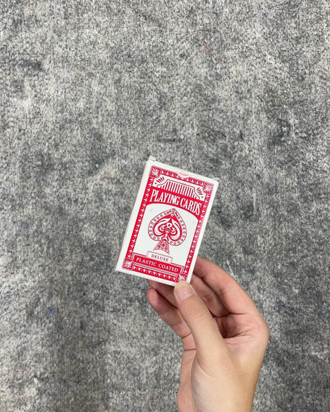 Deluxe Plastic Coated Playing Cards
