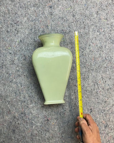 Big & Light Green Vase