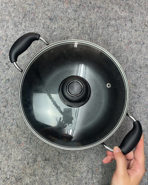 Denmark Black Nonstick Stock Pot