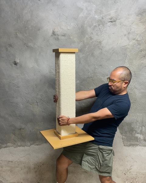 Cat Scratching Post, 34x16x16"
