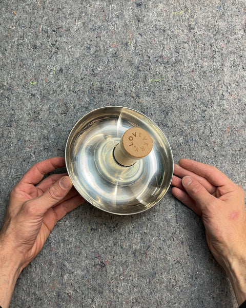 Lovevery Tip & Turn Stainless Steel Spin Top