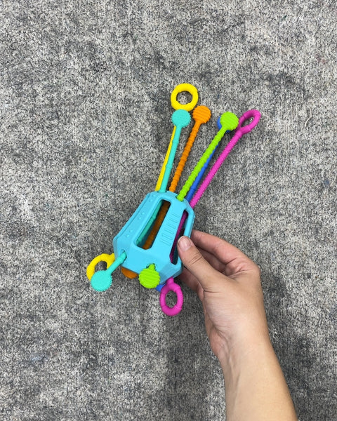 Colorful Silicone Baby Teether Toy