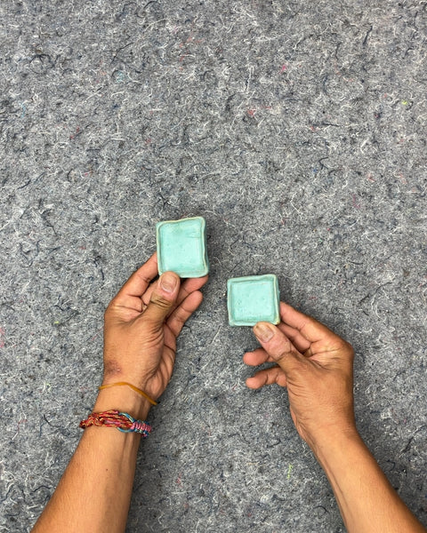 Teal Ceramic Dishes