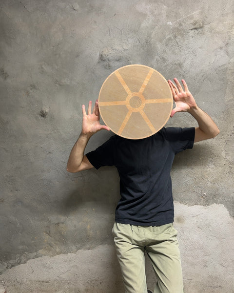 Wooden Round Balance Board Wobble Board, 16"