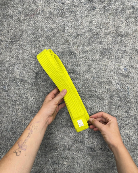 Martial Arts Yellow Belt, Size 2