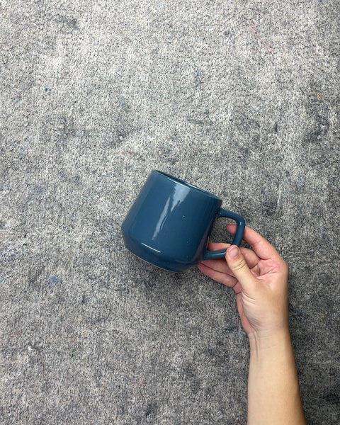 Blue Ceramic Coffee Mug