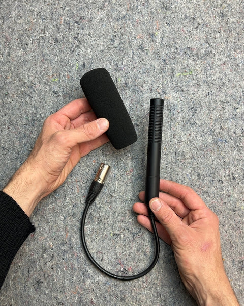 JVC QAN0067-003 Shotgun Microphone, Untested