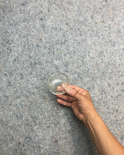 A Very Small Clear Glass Bowl
