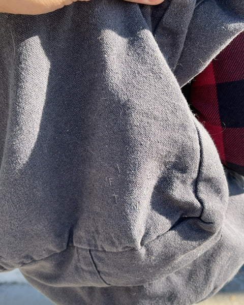 Sexy Gray Canvas Laundry Backpack
