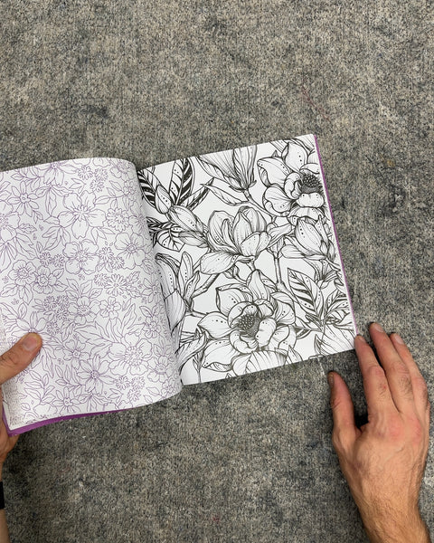 Beautiful Blooms A Coloring Book of Flowers