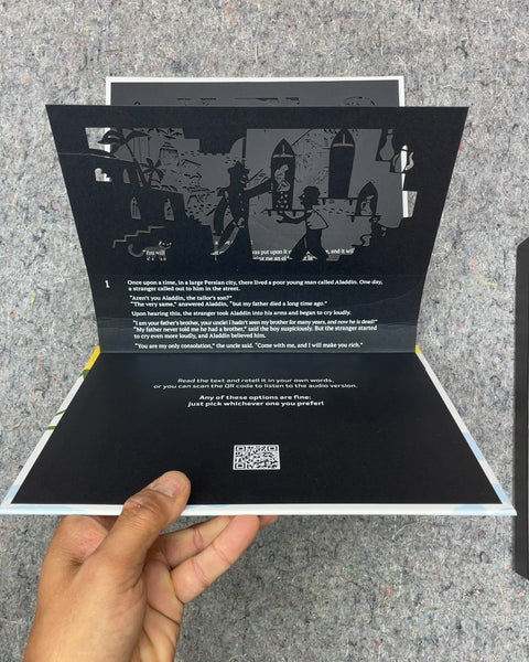 Shadow Play Book Aladdin and The Magic Lamp