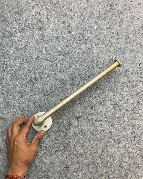 Gold Tone Metal Towel Bar